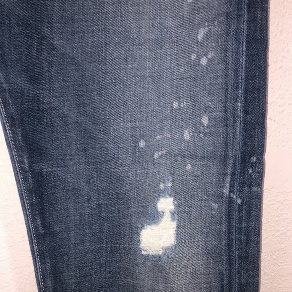 Citizens of Humanity Distressed Palmer Baggy Pant Denim Jeans Size 31 - Picture 4 of 11